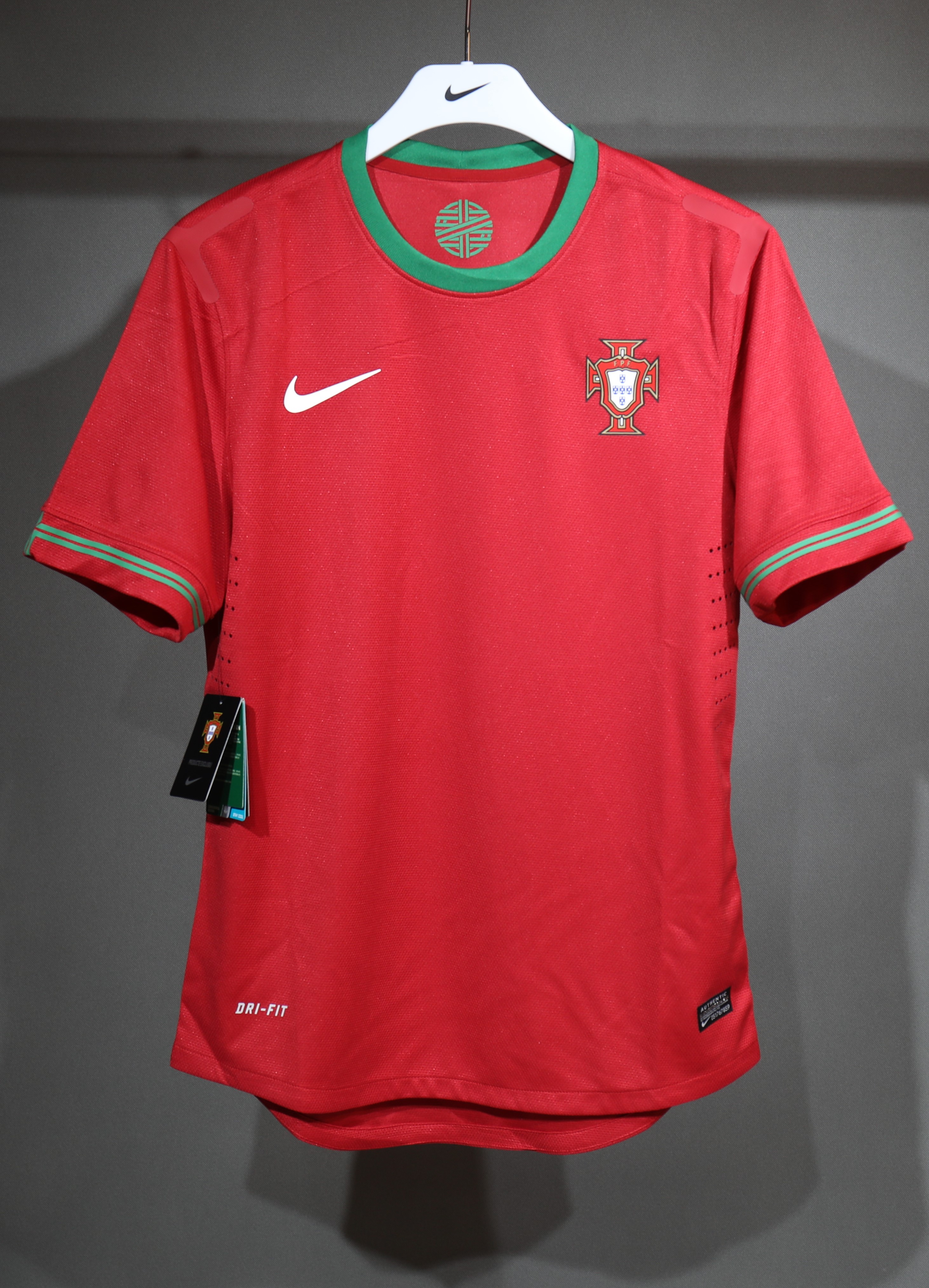2012 Portugal  Euro Cup Home Retro Jersey Player Edition