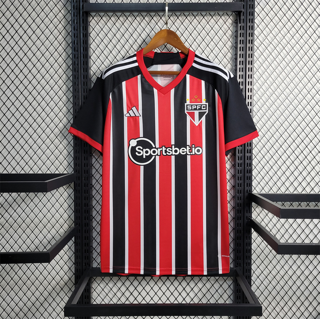 23-24 Sao Paulo FC Away Soccer Jersey