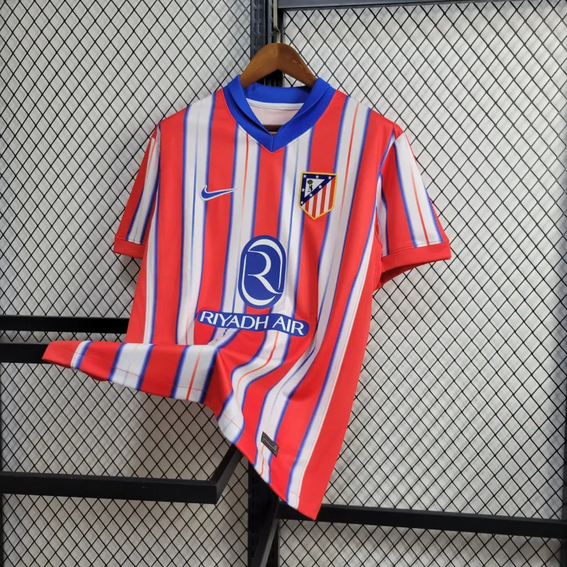 24-25 Atletico Madrid Home Soccer Jersey