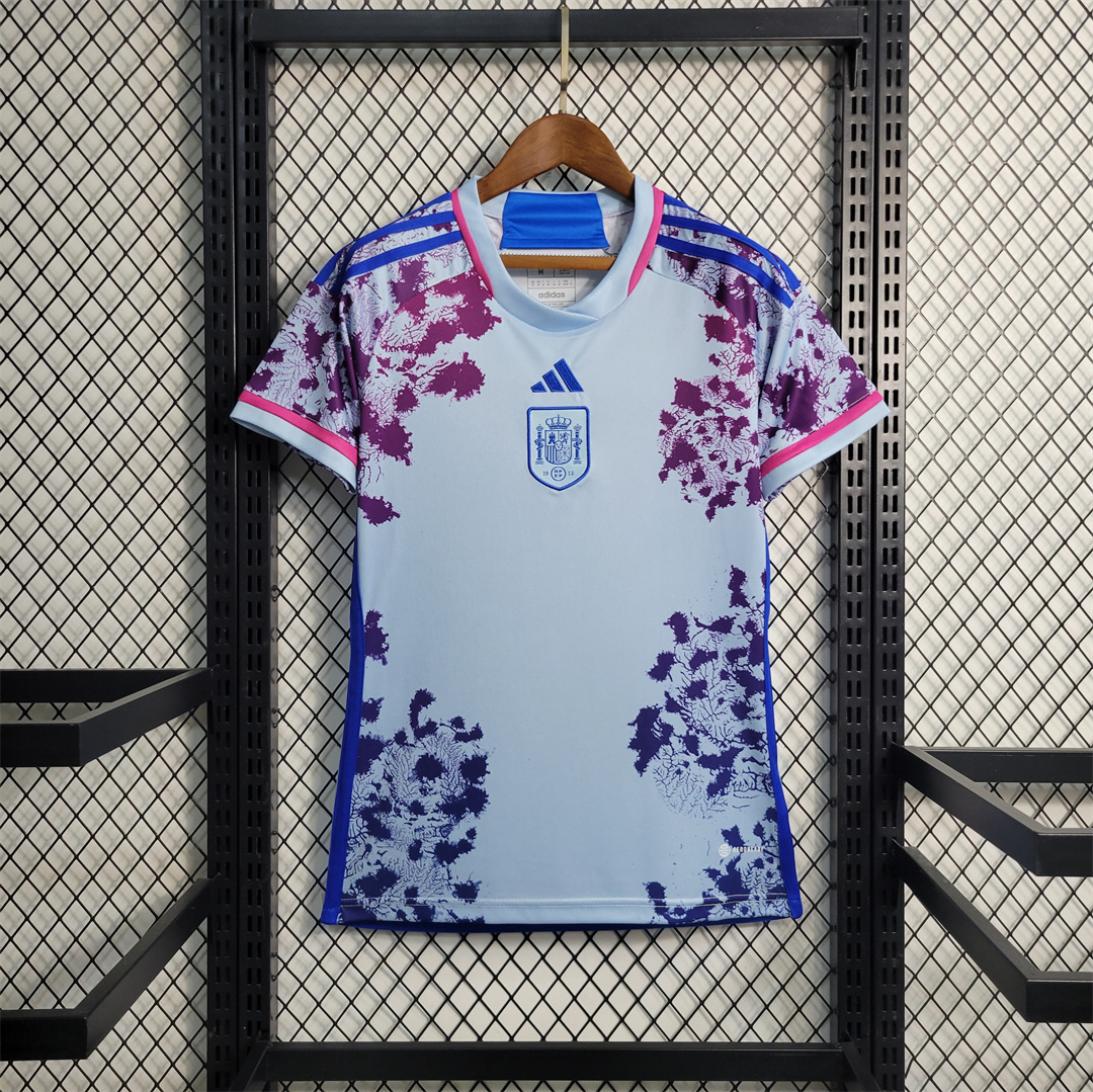2023 Spain Women Nation Team Away Jersey Women's World Cup