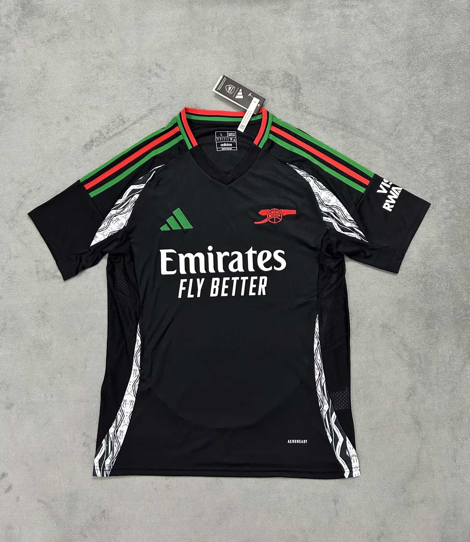 24-25 Arsenal Away Soccer Jersey Fan Version
