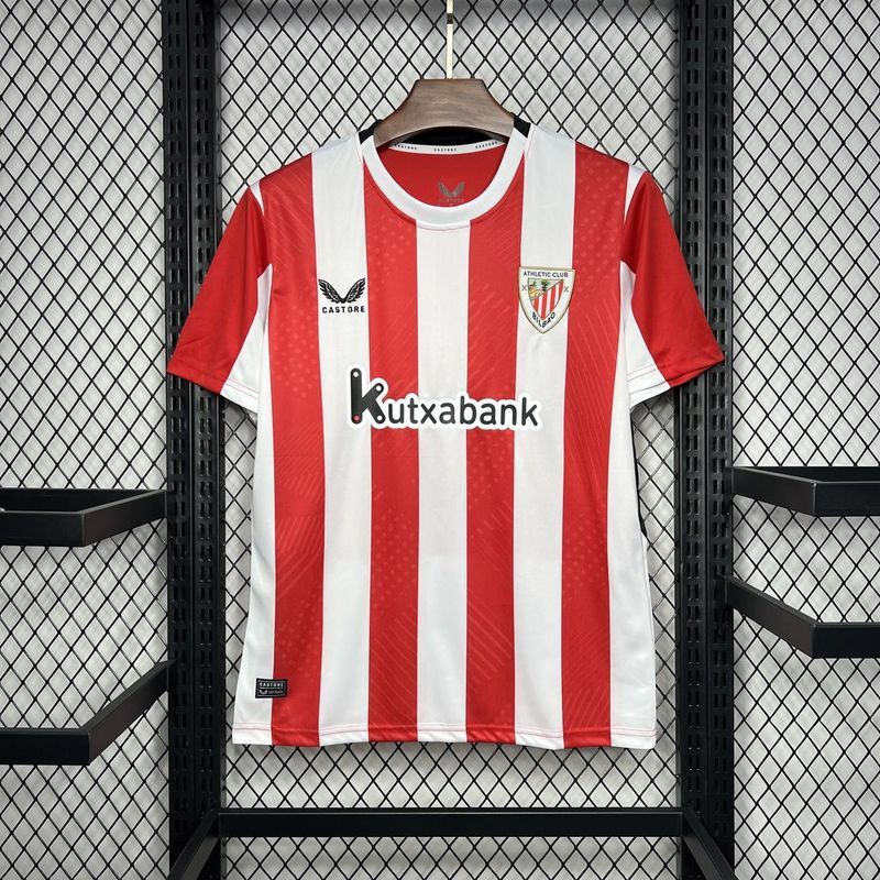 24-25 Athletic Club de Bilbao Home Jersey Fan Version