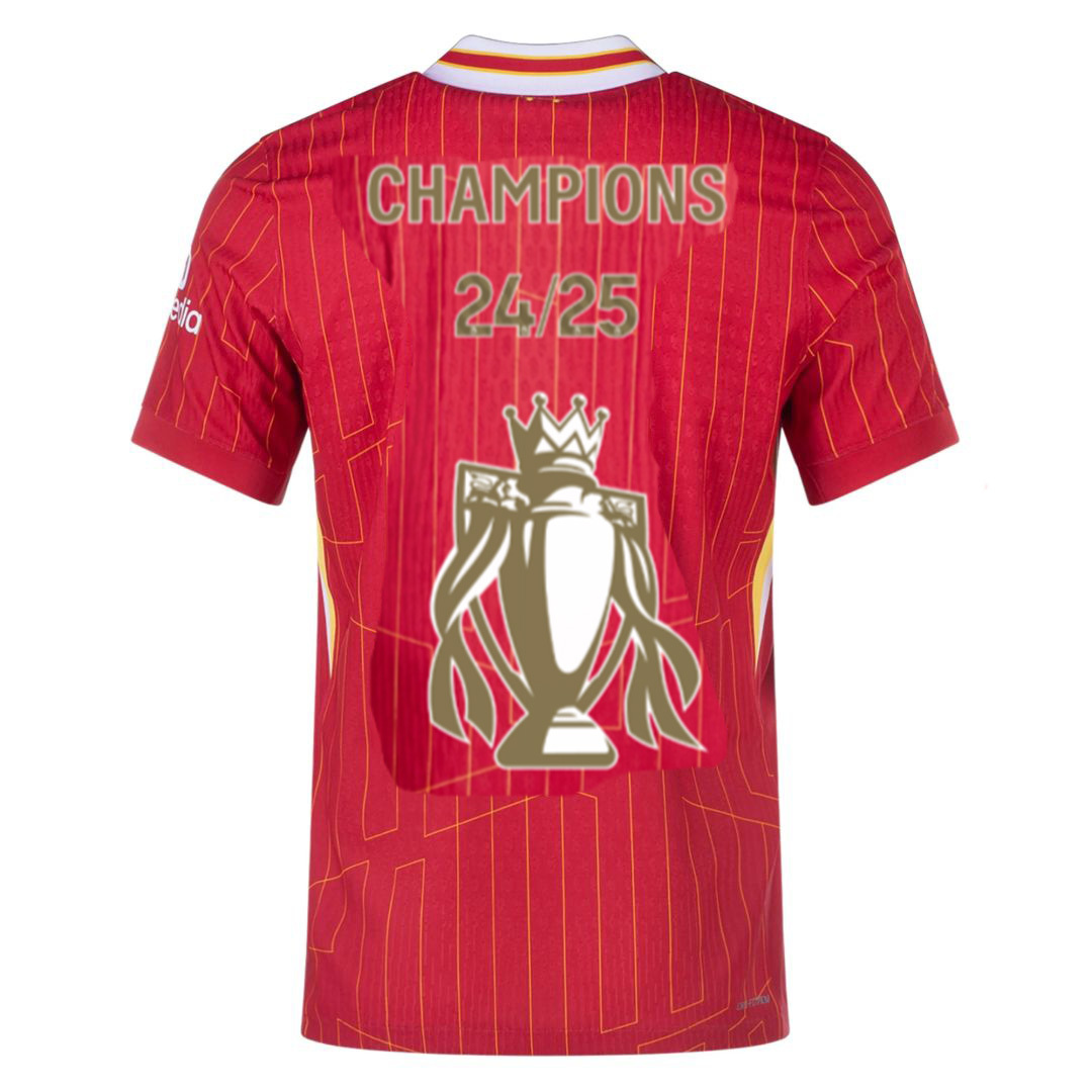 [CHAMPIONS 24/25] Liverpool Home Soccer Jersey Player Version
