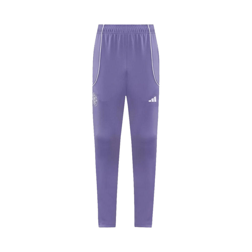 25-26 Manchester United Training Tracksuit Kit(Jacket+Pants) Purple