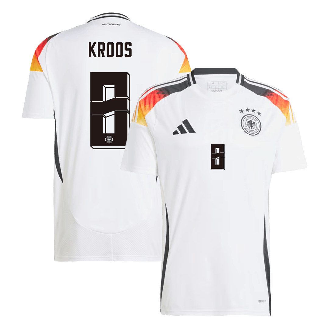 2024 Germany KROOS #8 Euro Cup Home Football Jersey