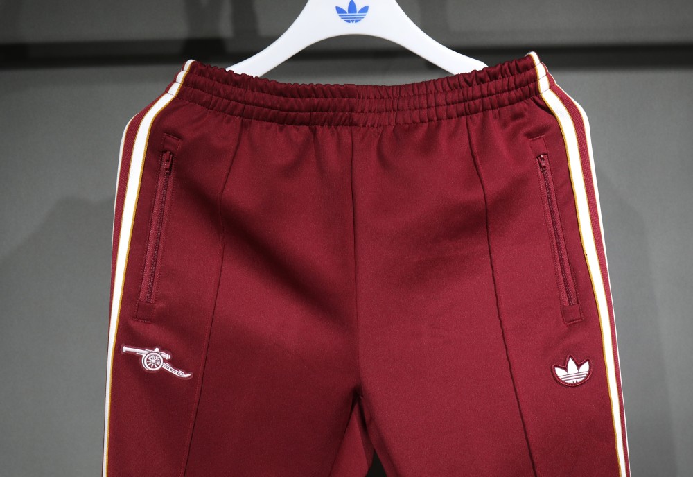 25-26 Arsenal Terrace Icons Track Training Tracksuit Kit(Jacket+Pants) Red