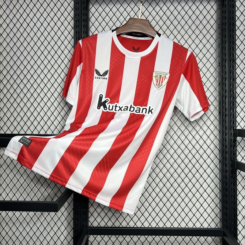 24-25 Athletic Club de Bilbao Home Jersey Fan Version