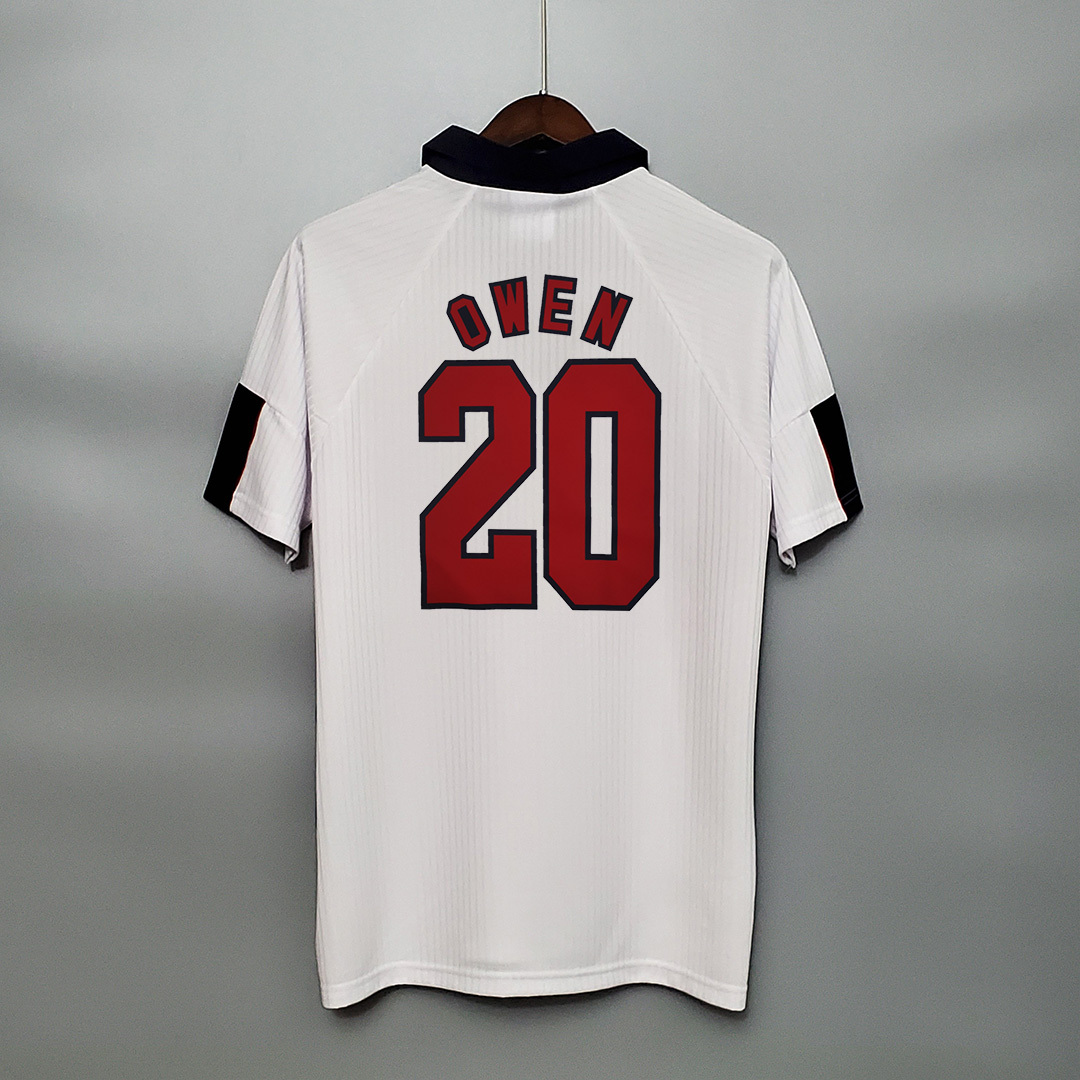 1998 England World Cup Home Retro Jersey