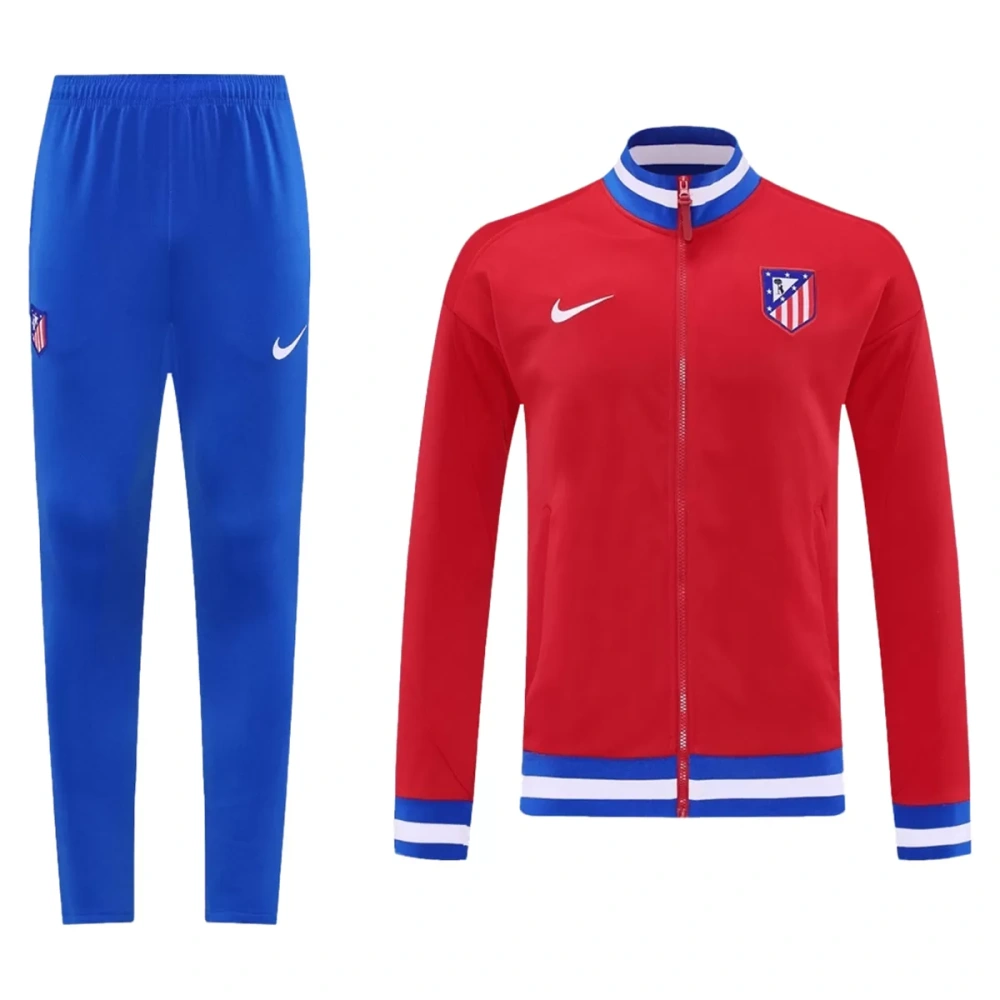 25-26 Atletico Madrid Training Tracksuit Kit(Jacket+Pants) Red
