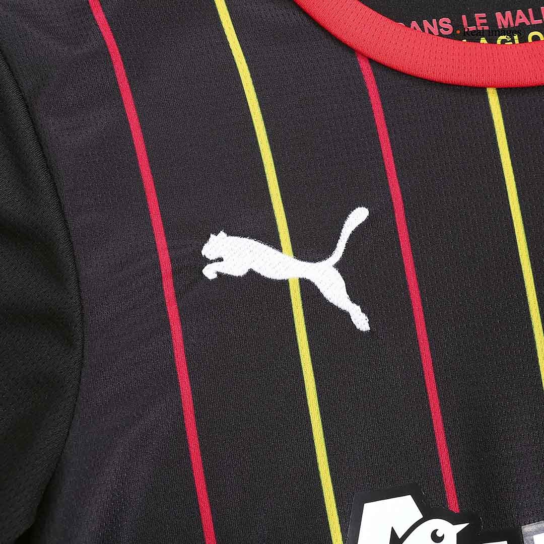 23-24  RC Lens Away Kids Kit Jersey+Shorts
