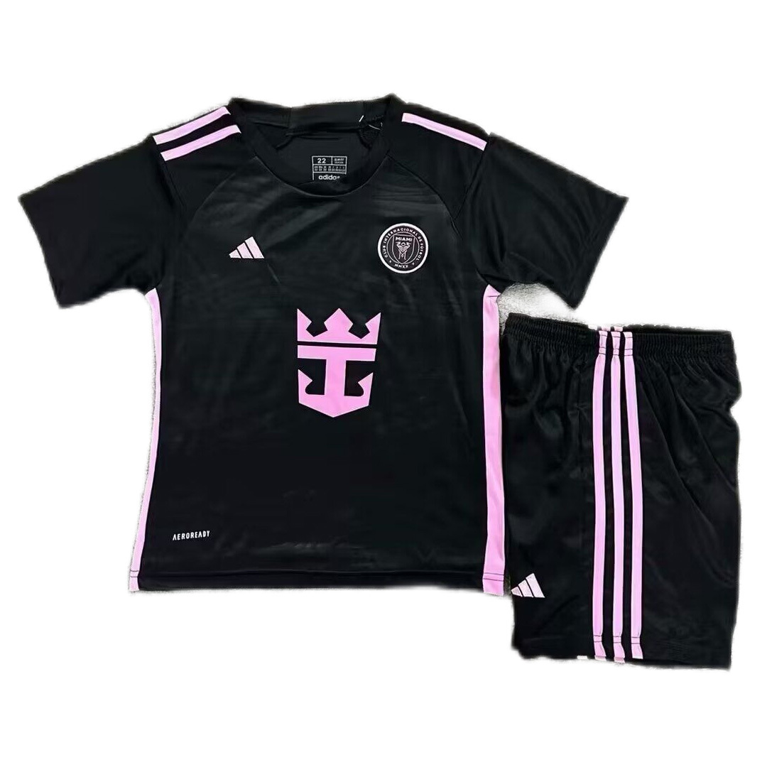 2024 Inter Miami CF Away  Soccer Kids Kit Jersey+Shorts
