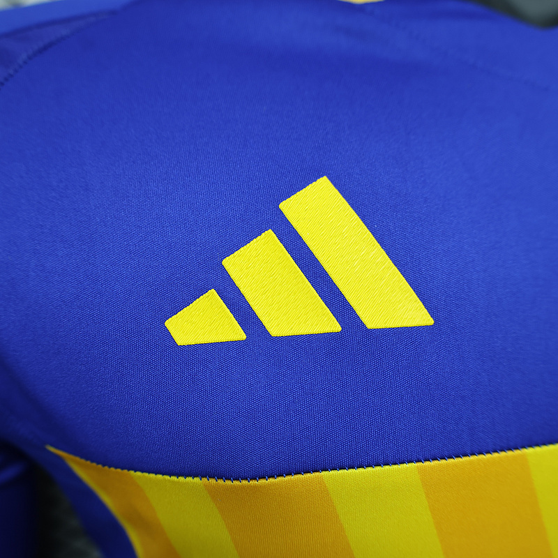 24-25 Boca Juniors  Home Jersey Long Sleeve Player Version
