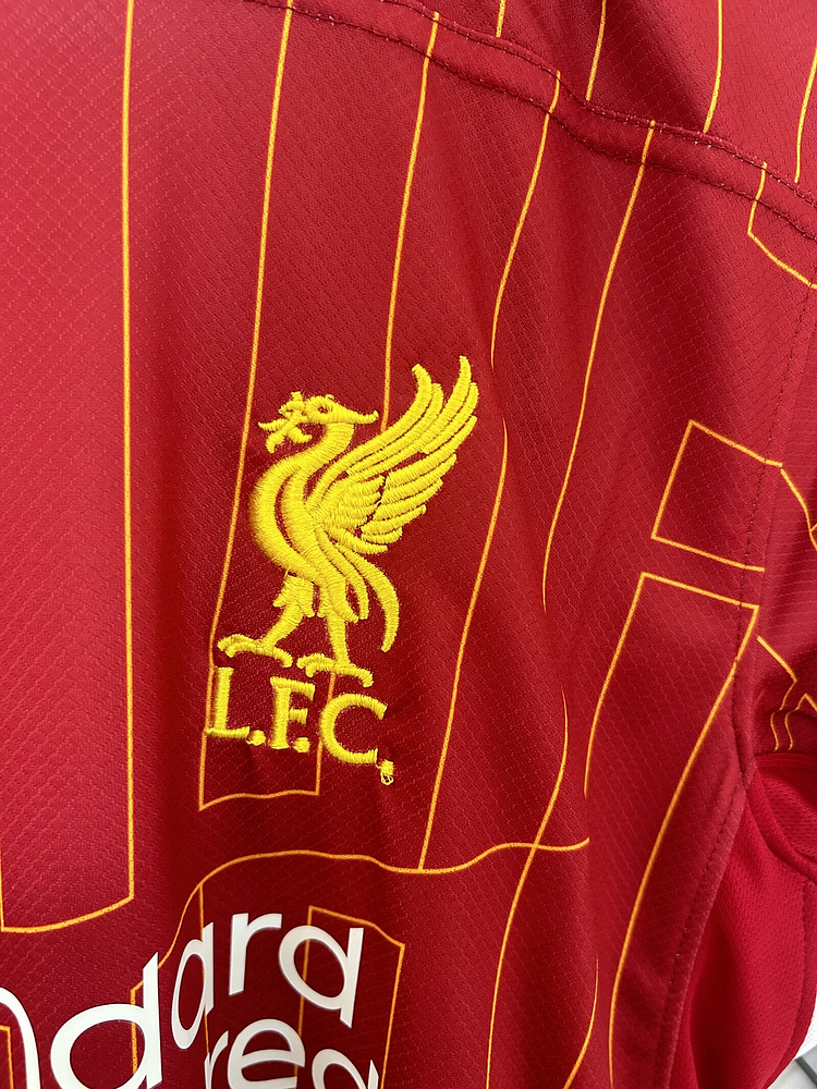 24-25 Liverpool Home Football Jersey