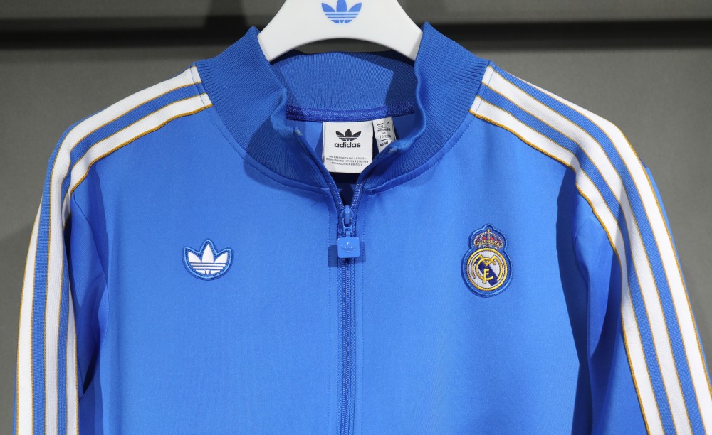 2025-26 Real Madrid Terrace Icons Track Training Jacket Set Blue