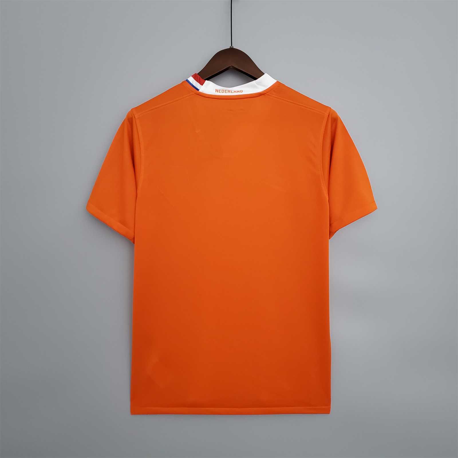2008 Netherlands  Home Retro Jersey