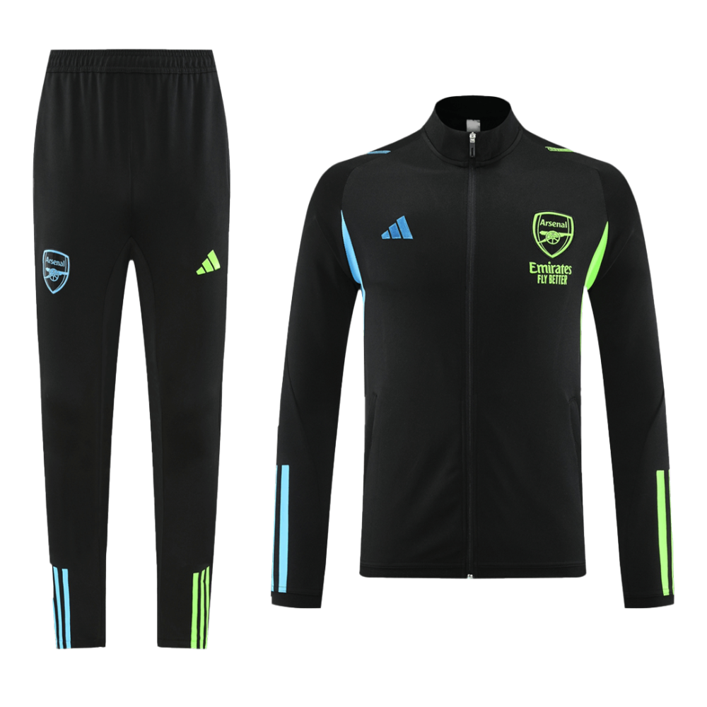Arsenal Training Jacket Kit (Jacket+Pants) Black 2023/24
