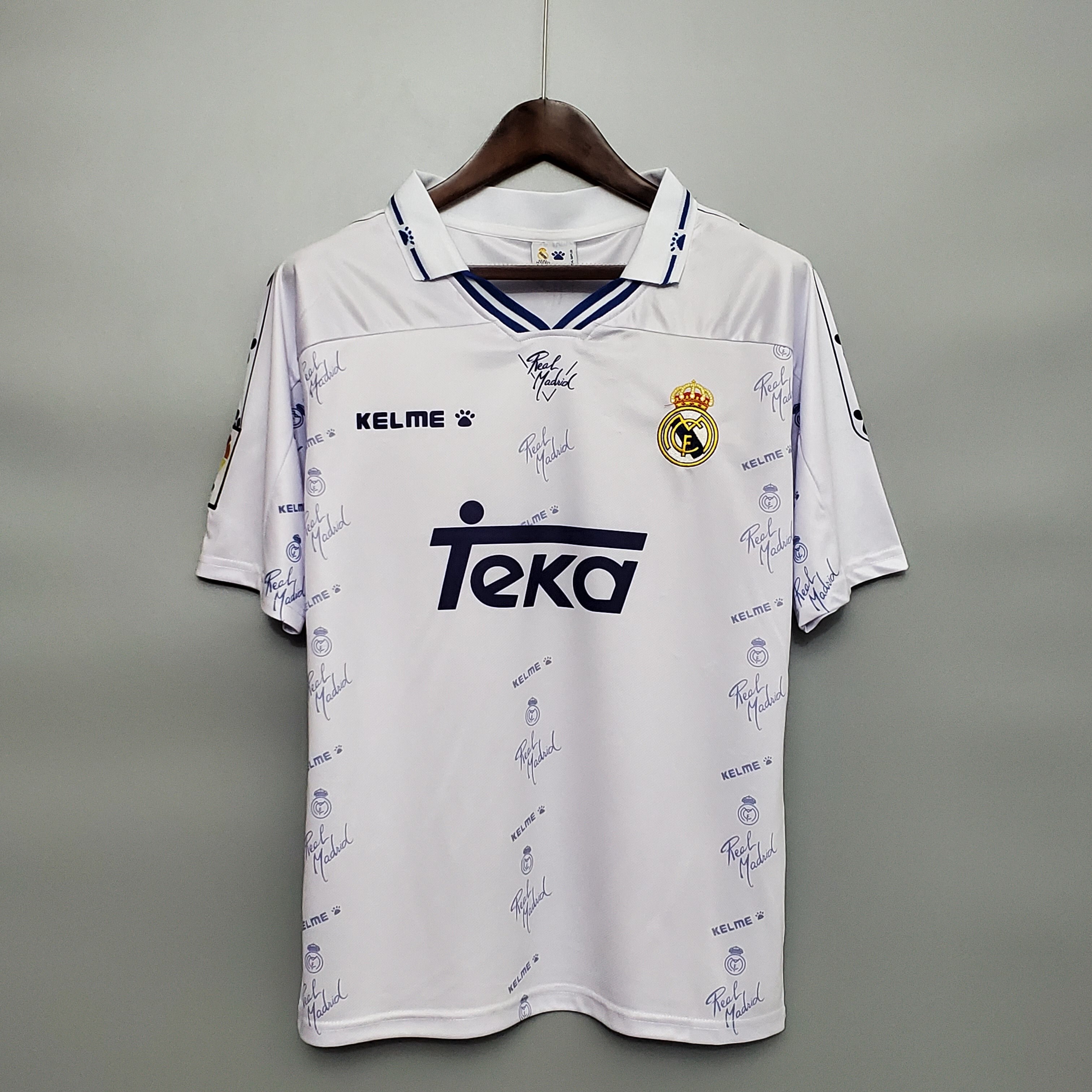 1994-96 Real Madrid Home Retro Jersey
