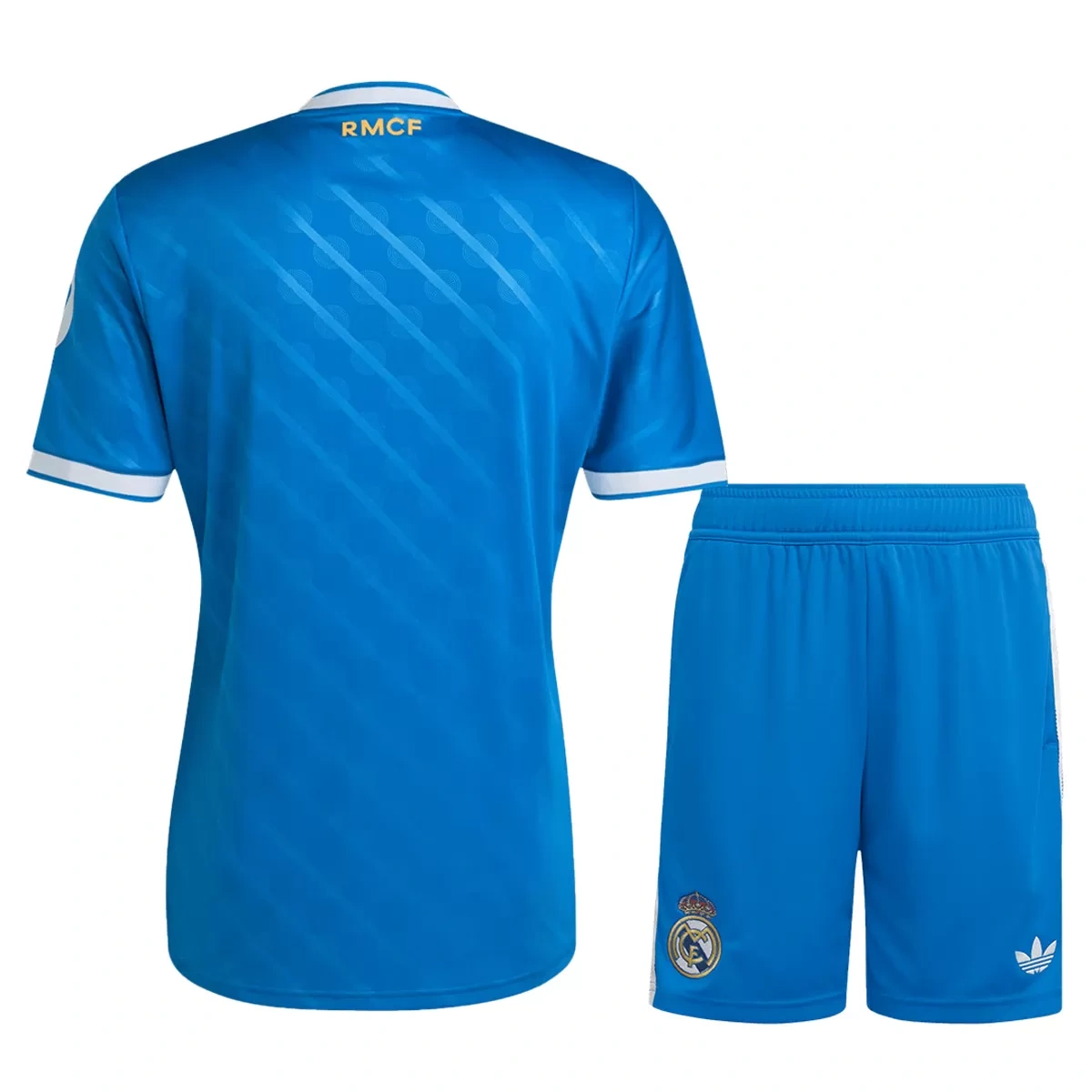 25-26 Real Madrid Third Away Soccer Full Kit Jersey+Shorts+Socks
