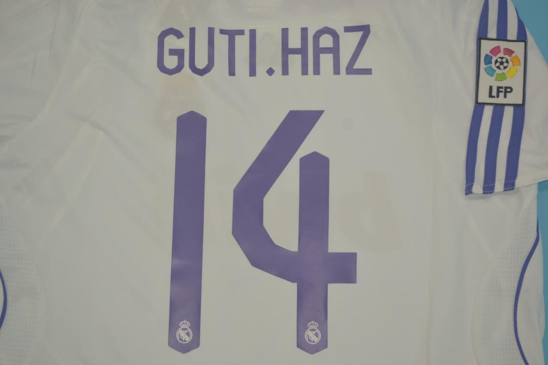 2007-08 Real Madrid Home Retro Jersey