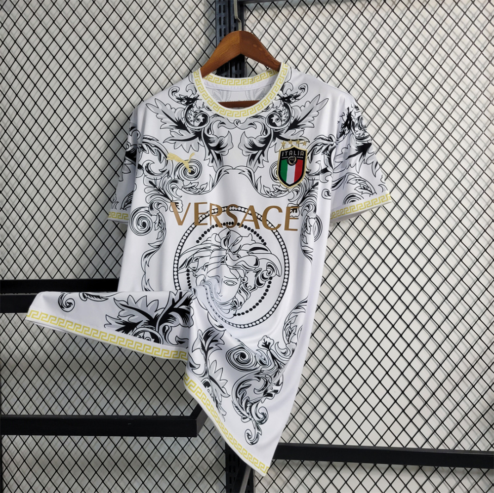 2023 Italy Special Edition Soccer Jersey White