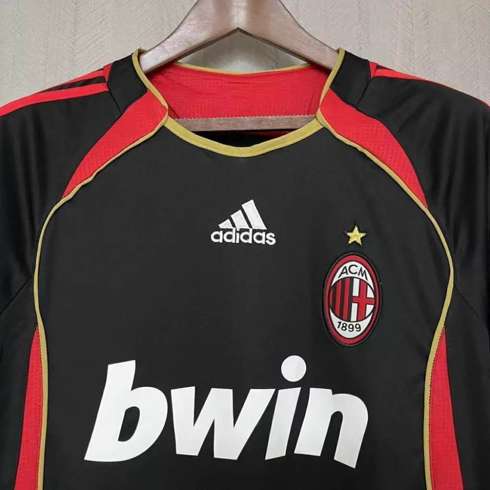 06-07 AC Milan Third Away Retro Soccer Jersey Long Sleeve