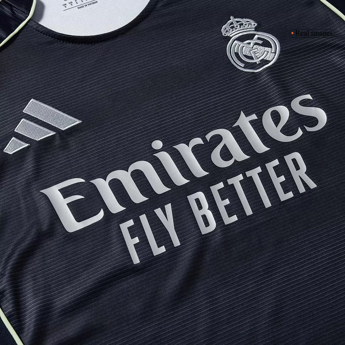 25-26 Real Madrid Away Soccer Full Kit Jersey+Shorts+Socks