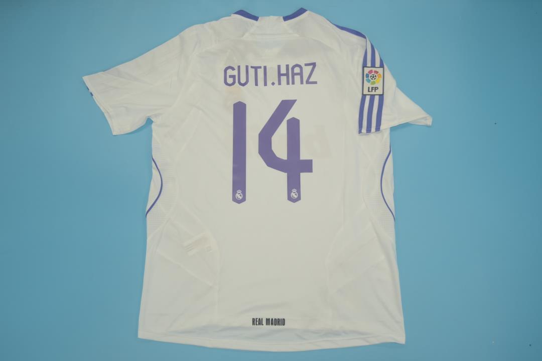 2007-08 Real Madrid Home Retro Jersey