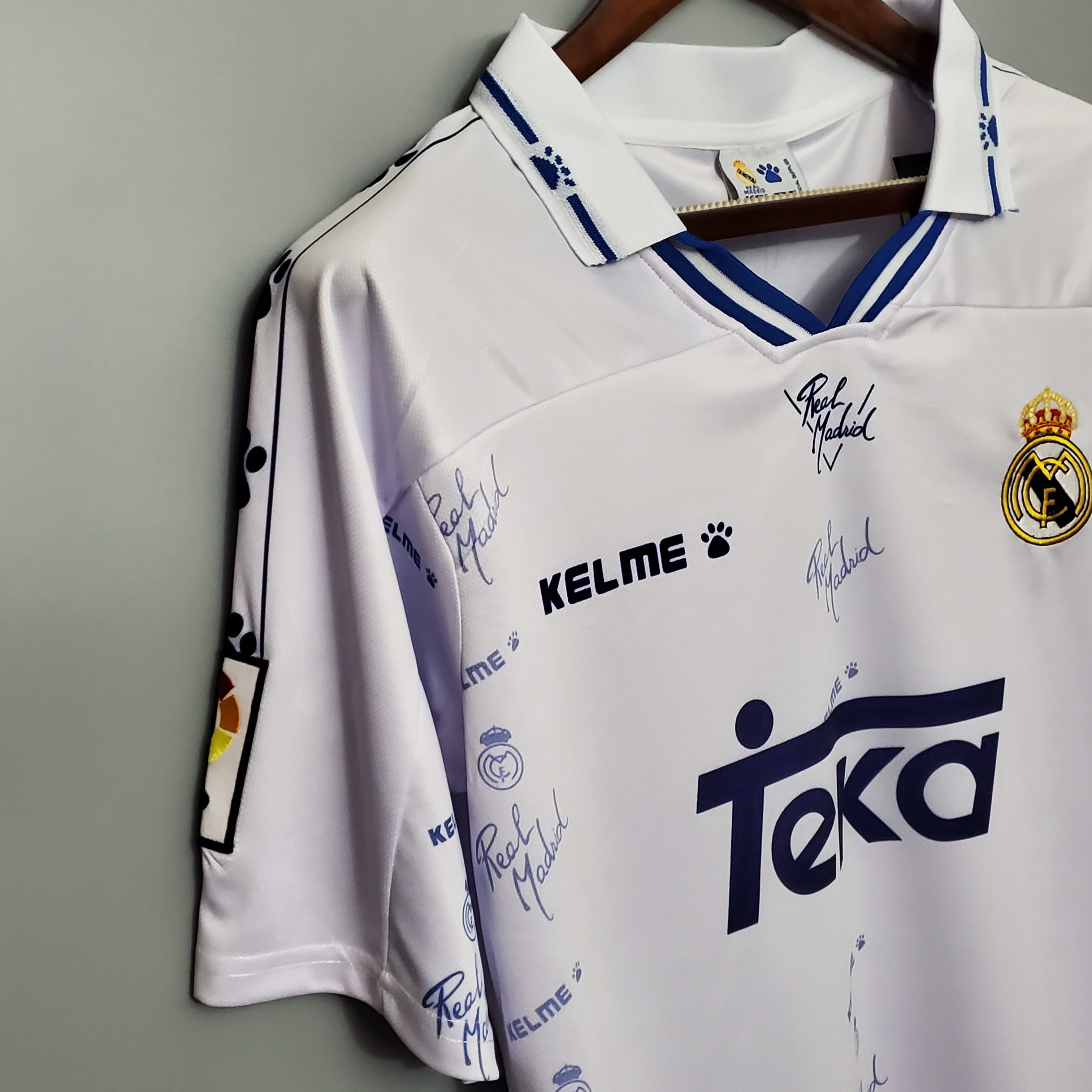 1994-96 Real Madrid Home Retro Jersey