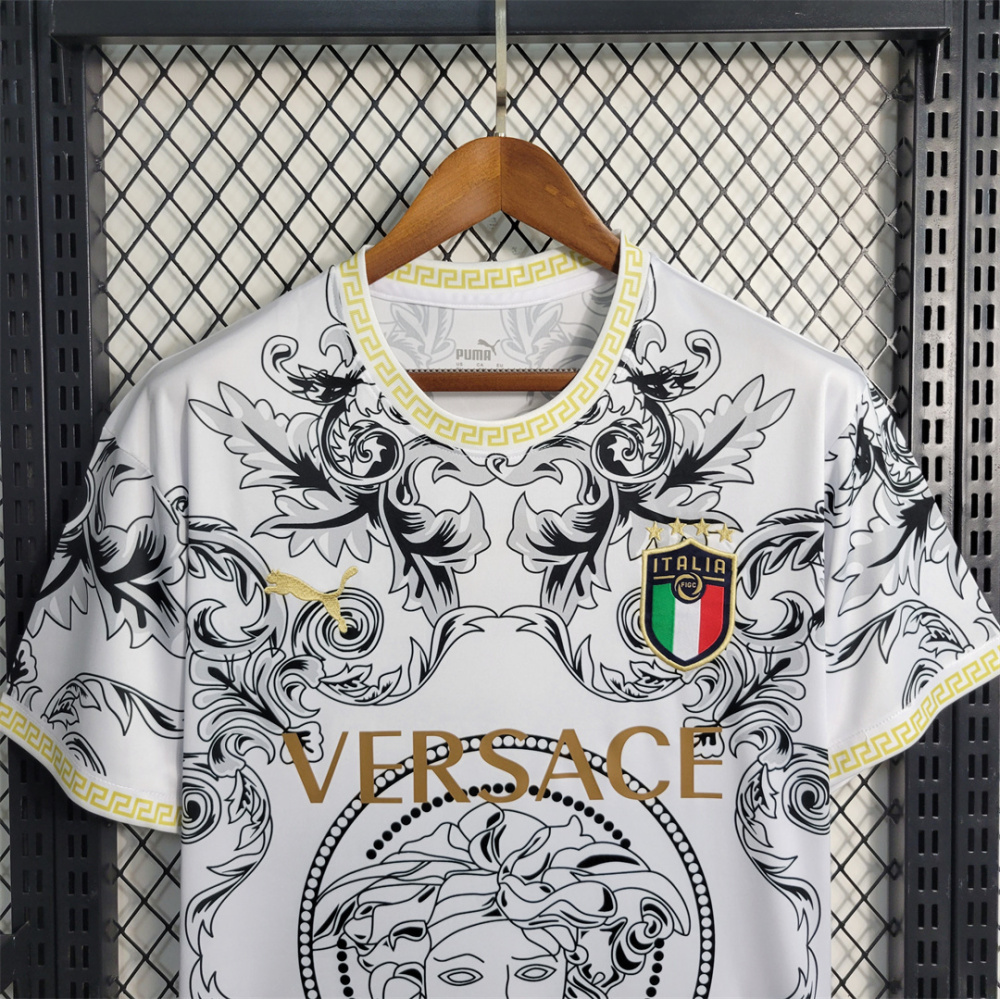 2023 Italy Special Edition Soccer Jersey White
