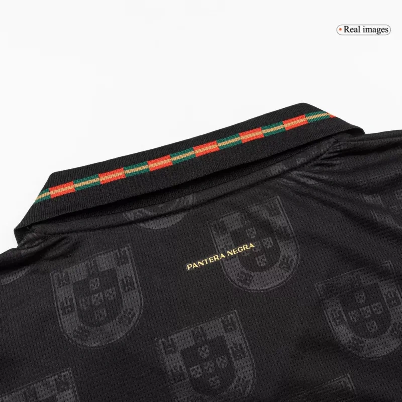 2026 Portugal 'Black Panther' Special Edition Soccer Kit Jersey+Shorts