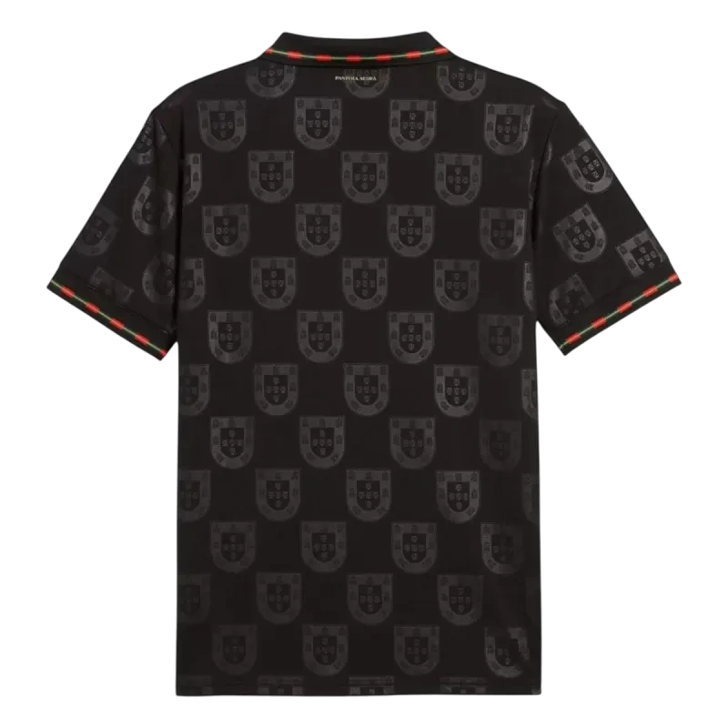 2026 Portugal 'Black Panther' Special Edition Soccer Kit Jersey+Shorts
