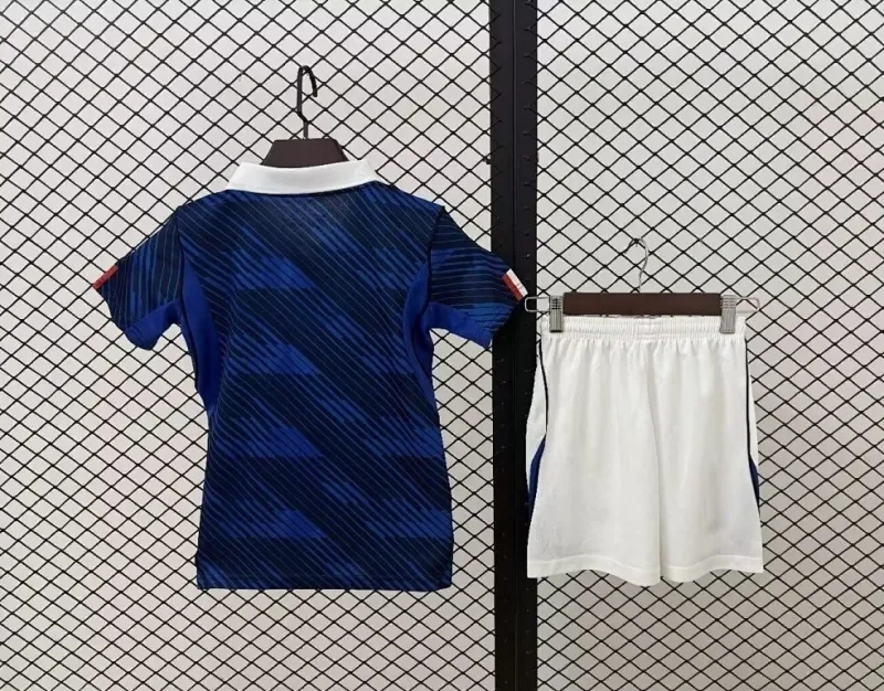 2026 France Home World Cup Soccer Kids Kit Jersey+Shorts