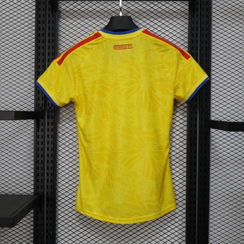 2026 Colombia Home World Cup Women Soccer Jersey Player Version