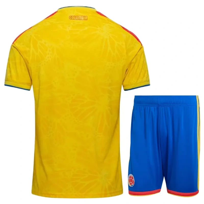 2026 Colombia Home World Cup Soccer Adult Kit Jersey+Shorts