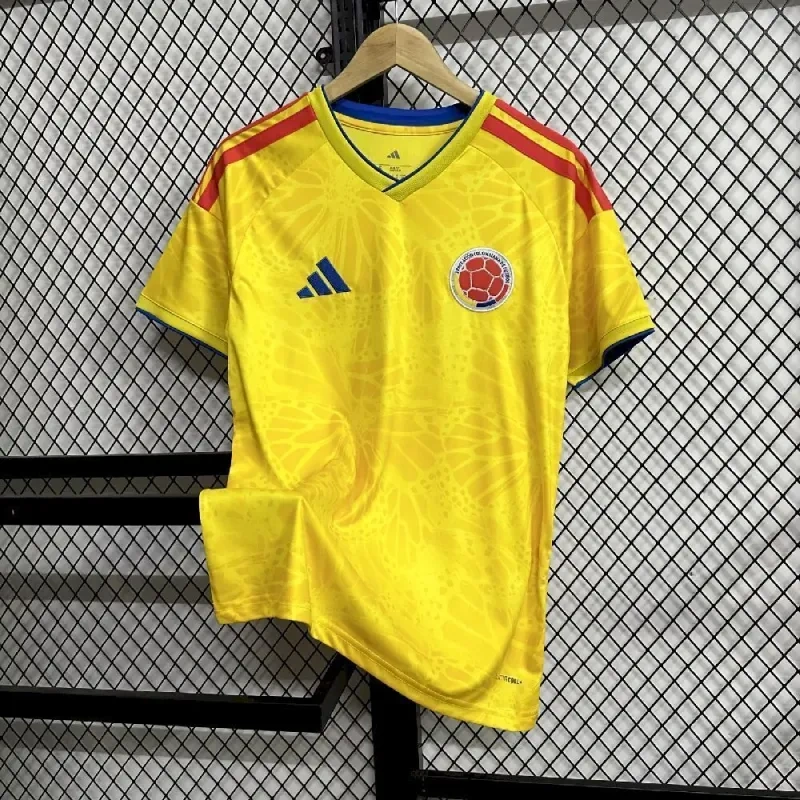 2026 Colombia Home World Cup Soccer Jersey