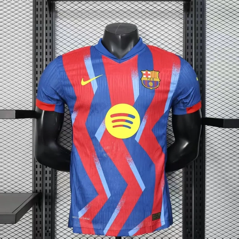25-26 Barcelona SUPERCOPA Fourth Away Player Version Soccer Jersey