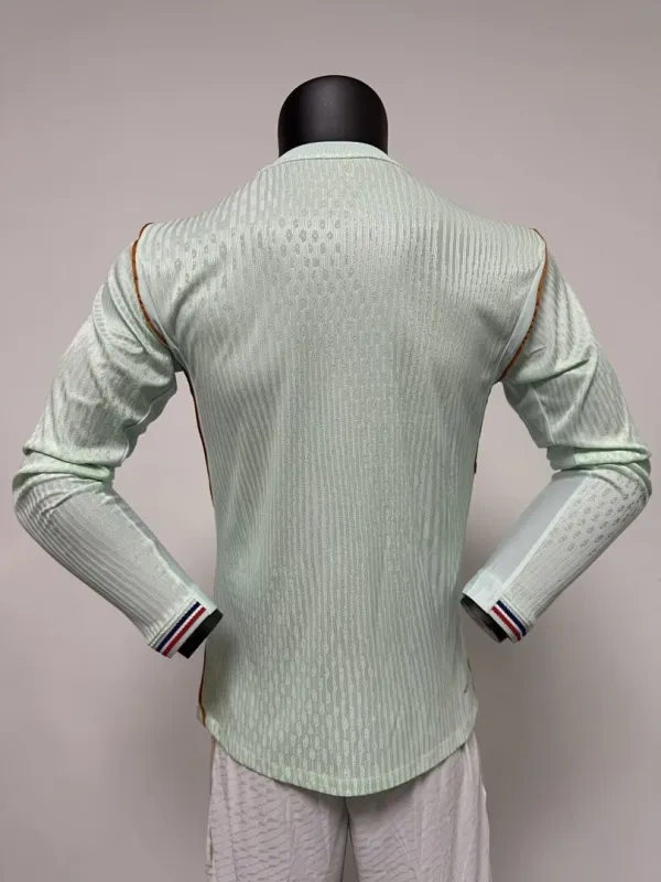2026 France Away World Cup Soccer Jersey Authentic Shirt Long Sleeve