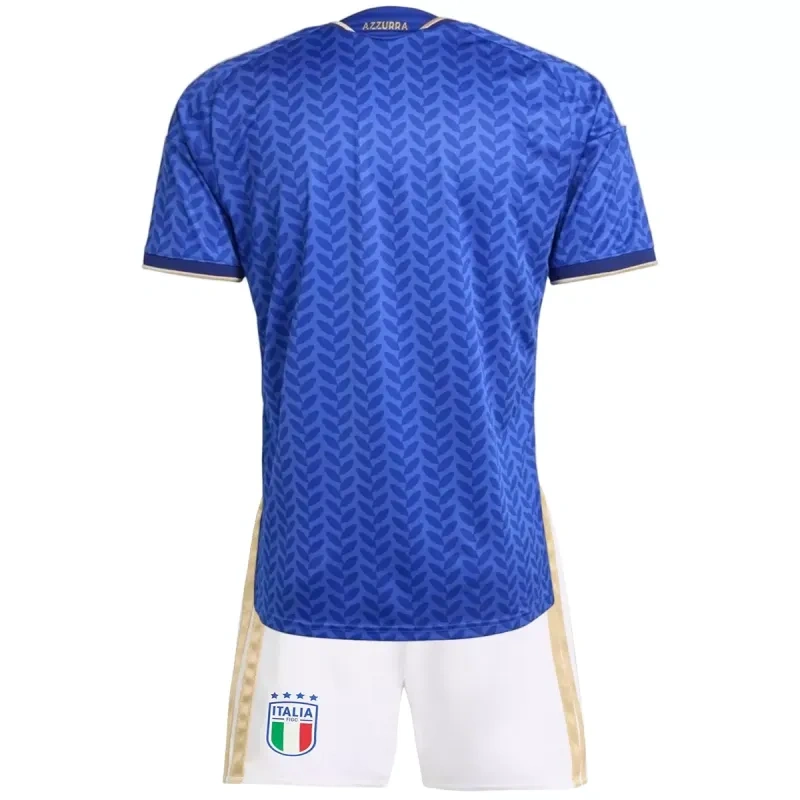 2026 Italy World Cup Home Soccer Kids Kit Jersey+Shorts