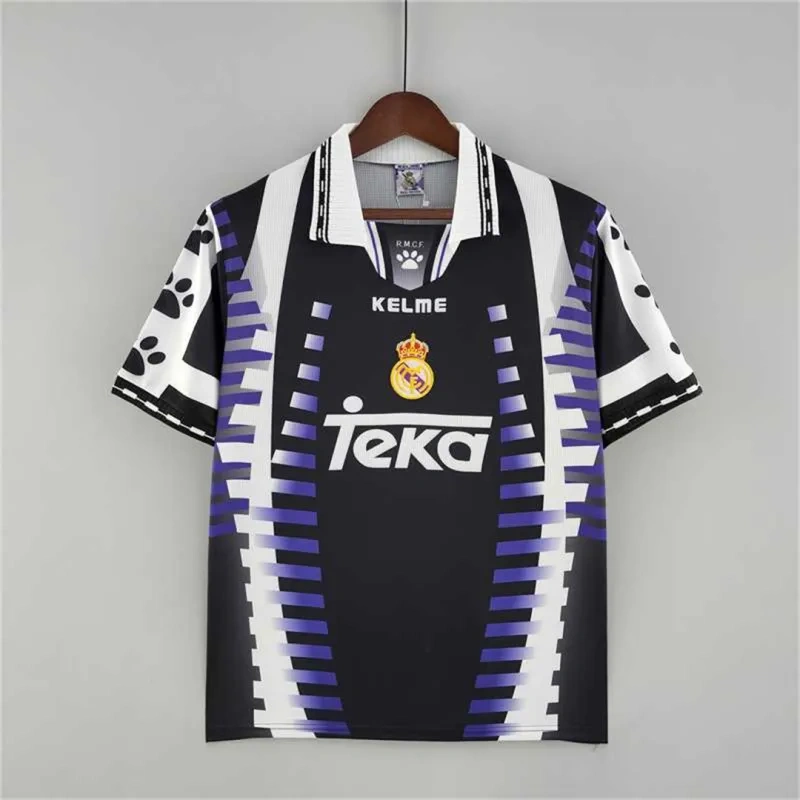 1997-98 Real Madrid Third Away Retro Soccer Jersey