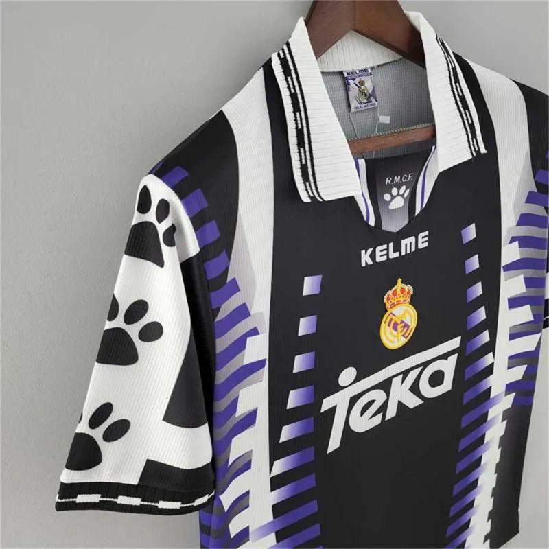 1997-98 Real Madrid Third Away Retro Soccer Jersey