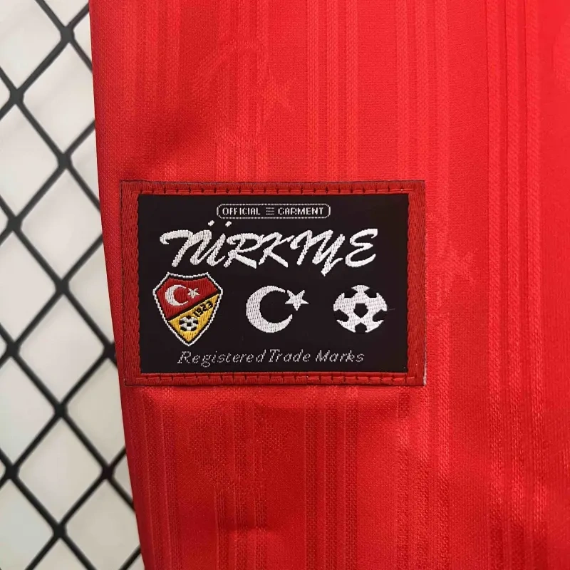 1996 Turkey World Cup Home Football Retro Jersey