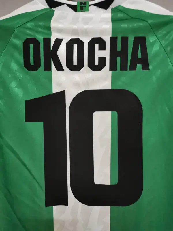 1996 Nigeria Home Soccer Retro Jersey