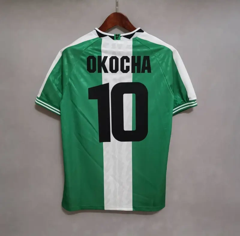 1996 Nigeria Home Soccer Retro Jersey