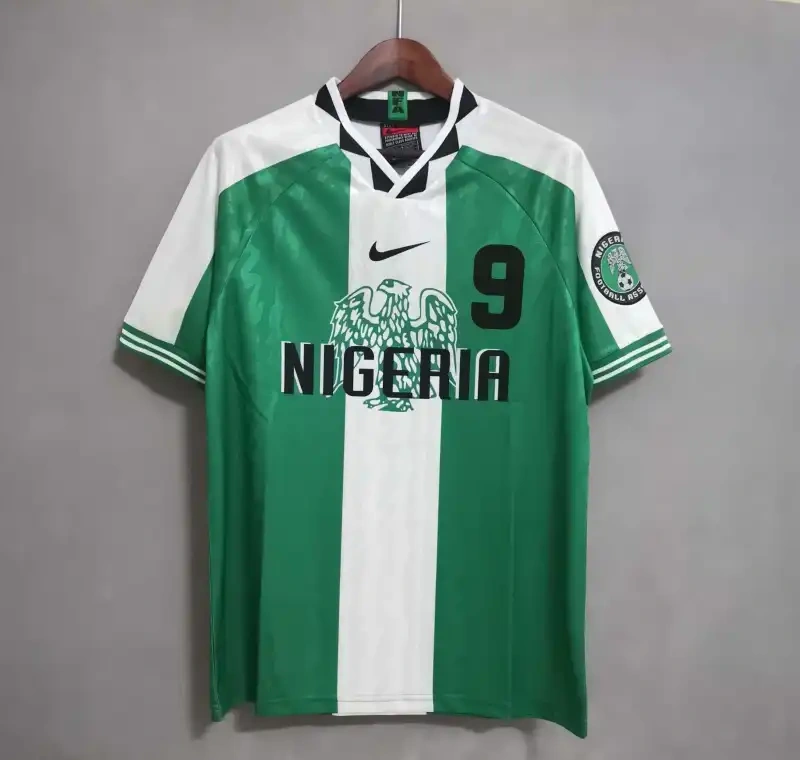 1996 Nigeria Home Soccer Retro Jersey