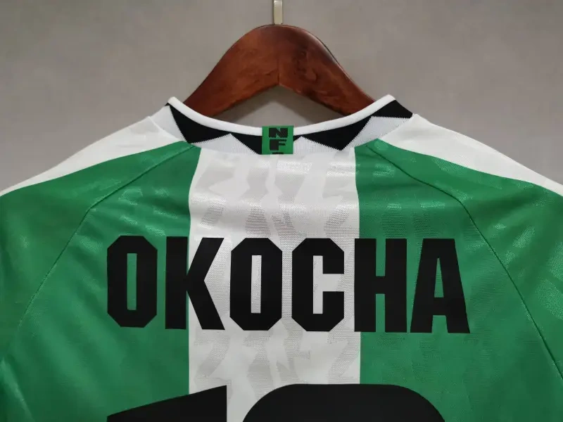 1996 Nigeria Home Soccer Retro Jersey