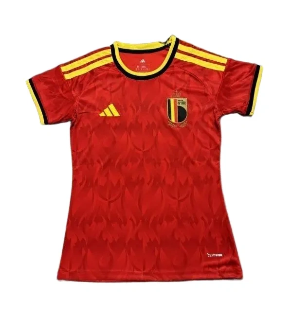 2026 Belgium World Cup Home Football Women Jersey