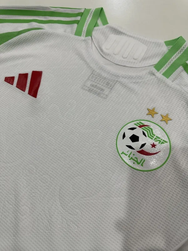 24-25 Algeria Home Soccer Jersey Player Version