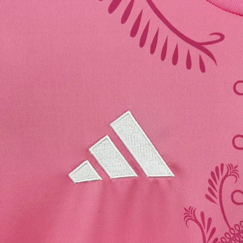 24-25 Algeria Soccer Jersey Pink