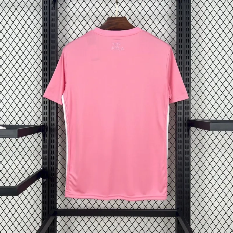 24-25 Algeria Soccer Jersey Pink