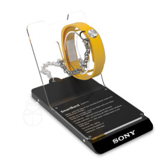 Acrylic smartwatch display stand